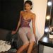 2025 European And American Style Cross-Border Spring New Women's Solid Color Slim Street Fashion Strap Sleeveless_ecoleips.com