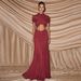 Women's Fashionable Hollow out Bodycon Long Dress Solid Color Pleated European American Style Cross Border Sexy Clothing 2026 New_ecoleips.com