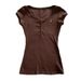 Summer Y2K Slim Fit Short Sleeve Printed T-Shirt Women's Fashion Retro Hot Girl Cross Border Wholesale Clothing Top_ecoleips.com