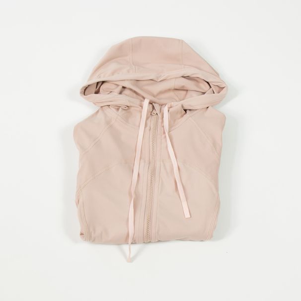 Women's Clothing Yoga Clothes Hooded Solid Color Jacket Leisure Sports Night Running Yoga Cardigan Hoodie_ecoleips.com