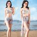Verve Vacation Beach Hot Spring Swimsuit Women Two-Piece Bikini BIKINI Three-Piece Set High-End New Swimwear_ecoleips.com