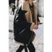 Autumn Winter Lamb Wool Women's Motorcycle Suede Collar Leather Jacket Casual Cotton Coat_ecoleips.com