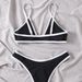 Women's Sexy Stylish Two Piece Swimsuit Set European American Style Available In Multiple Colors_ecoleips.com