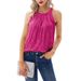 2023 Summer New European And American Style Cross-Border Solid Color Halter Neck Women's Feel Slightly Stretchy_ecoleips.com