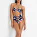 Women's Clothing Halter Neck High Waist Printed Bikini Set Swimwear Sexy Fit For Beach Vacation Spa_ecoleips.com
