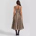 Cross-border European And American French-style High-end Summer, Suspender Plaid Flared Dress In Court Style For Women_ecoleips.com