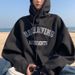 Women's Clothing Plush And Thick Hooded Sweatshirt Loose Long Sleeved Bottoming Shirt Large Size Jacket Tops_ecoleips.com