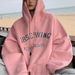 Women's Clothing Plush And Thick Hooded Sweatshirt Loose Long Sleeved Bottoming Shirt Large Size Jacket Tops_ecoleips.com