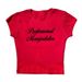 Foreign Trade English Printed Short-sleeve T-shirt Top, Summer Fashion Round-neck Pullover Women's Clothing_ecoleips.com
