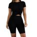Solid Color Tracksuit Set for Women And Men Lightweight Breathable Sportswear Two-Piece Outfit for Spring_ecoleips.com