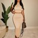 2025 Spring Summer New Women's Fashion Short Cropped T-Shirt High Waist Bodycon Skirt Casual Set_ecoleips.com