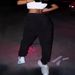 Women's Clothing Hot Selling Women's Clothing New Style Printed Fashion Elastic Waist Sports Casual Pants Harem Pants Women_ecoleips.com