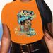 Summer European And American Cross-border Foreign Trade Plus-size T-shirt, Round-neck Casual Loose-fitting Short-sleeve_ecoleips.com