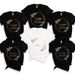 French Girls Team Future Bride T-shirt Wreath Graphic Tees Bridal Wedding Tops Single Farewell Bachelorette Party EVJF Tshirt_ecoleips.com