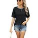 Aria Basics Aria Basics European And American Cross-border Foreign Trade Clothing 2025 Spring-summer New Loose Ribbed Patchwork_ecoleips.com