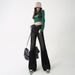 Li She # 2022 Fall/Winter New High Street American Retro Jeans Women, Slimming And Age-Reducing Flared Pants For Women_ecoleips.com