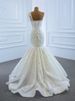 Women's Clothing Fishtail Wedding Dress Fishtail New Bride Wedding One Shoulder Outing Yarn Slim Temperament Ceremony Yarn_ecoleips.com