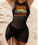 Fashion Bikini Three Piece Cover up Swimsuit Feminine Print Beachwear 2026 European And American Cross Border Style for Women_ecoleips.com