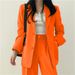 Women's Elegant Commuter Blue Suit Jacket Korean Style Niche Design Spring Outerwear_ecoleips.com