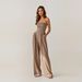 Women's Clothing Slim Fit Wrap Style Jumpsuit Long Casual Fashion American Sexy_ecoleips.com