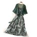 Spring New Women's Korean Style Two Piece Set Elegant Floral Print Dress Relaxed Stylish Commuter Outfit_ecoleips.com