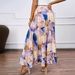 cross-border Summer High-end Oil Painting Print Skirt, European And American Style Drapey A-line Pleated Skirt_ecoleips.com