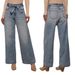 Women's Clothing High Waist Wide Leg Jeans For Women Tie Up Washed Straight Leg Denim European And American Style_ecoleips.com