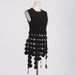 Women's Clothing Spring New Style Fashion Round Neck Sleeveless Round Piece Splicing Design Tassel High End Solid Color Top Back_ecoleips.com