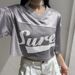 Summer Women's Printed Pullover T-Shirt V-Neck Mesh Patchwork Five-Sleeve Sports Top European And American Style Wholesale_ecoleips.com