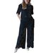 Women's Clothing New Design Fashion Casual Hollow Lace Top Wide Leg Pants Suit_ecoleips.com
