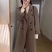 doublebreasted belted wool coat – oversized trench coat with notched lapel (sxxxl, 5 elegant colors, officetoevent staple)_ecoleips.com