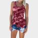European And American Women's Clothing Wish Summer Cross-border New Camouflage Fashion Sexy Sleeveless Tank Top_ecoleips.com