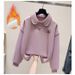 Trendy Color-Block Sweatshirt & Jogger Pants Set - Long Sleeve Layered Top With Tapered Ankle Cuffs_ecoleips.com