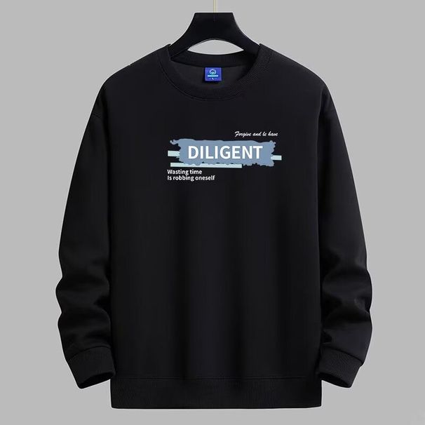 FW25 Matching Couple Cotton Crew Neck Sweatshirt - His & Hers_ecoleips.com