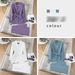 Women's Elegant Business Suit Purple Flared Trousers Long Sleeve Autumn Chic Fashion Set For Art Exam Hosting_ecoleips.com