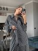 2026 Fashion Printed Loose And Comfortable European And American Long Sleeved Pants Summer Thin Women's Set_ecoleips.com