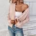 Cross-border European And American Spring Women's Clothing New Knitted Sweater Cardigan Jacket Autumn Fashion_ecoleips.com