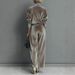 Autumn/Winter Women's High-End Knitted Two-Piece Set Long Sleeved Top with Wide Leg Pants Fashionable European And American Style_ecoleips.com