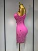 Sexy Backless Spaghetti Strap Bodycon Sleeveless Bandage Dress Elegant Prom Gown Club Evening Party Luxury Birthday Dresses WXU8_ecoleips.com