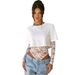 Cross-border Fashion European And American Lace T-shirt, Elegant Top, Jumpsuit, Women's Round-neck Long-sleeve_ecoleips.com