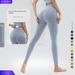 Women's Clothing Yoga Pants Fitness Beautiful Hip Tight Peach Hip Pants High Waist Naked Nine Points_ecoleips.com