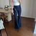 Women's Clothing American Style High-Waisted Flared Jeans For Women Faux Two-Piece Set Trendy Ins Hot Item Comfortable Fit Denim_ecoleips.com
