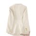 Women's Clothing Women's Slim Fit Suit Jacket Stylish Loose Design Age Defying Outerwear For Spring Autumn For Formal & Casual_ecoleips.com