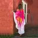 Women's Clothing Women's Dress Slant Shoulder Casual Beach Vacation Long Dress_ecoleips.com