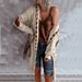 Women's Clothing Autumn And Winter Sweater Mid Length Jacket_ecoleips.com