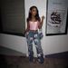 Women's Clothing Y2k Street Hot Girl Bow Washed Hole Jeans Trousers Jeans_ecoleips.com