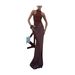 Women's Clothing New Sexy Ruffled Fashion Sleeveless Slim Hip Long Skirt_ecoleips.com