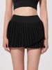 K Hundred Fold Fitness Yoga Skirt, High Waist Slimming, Anti Glare, Tennis, Golf, Running Sports Skirt For Women_ecoleips.com