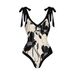 Aria Basics 24 New V-neck European And American Style One-piece Swimsuit For Women, Tummy Covering, Slimming, Sexy Skirt-style_ecoleips.com