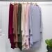 Women's Muslim Loose Plus Size With Headscarf Robe Set Dress_ecoleips.com